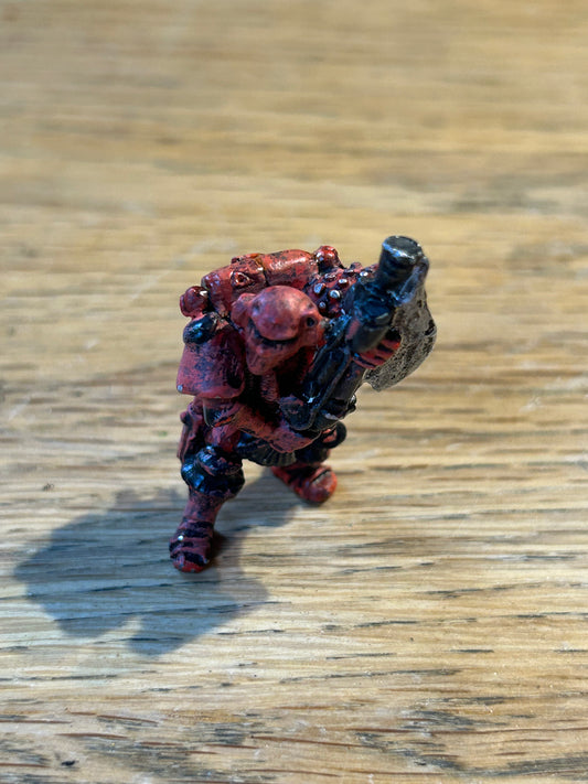 Vintage Warhammer 40k C100 Space Marine 'Marine Guard' Metal Rogue Trader (no tab)