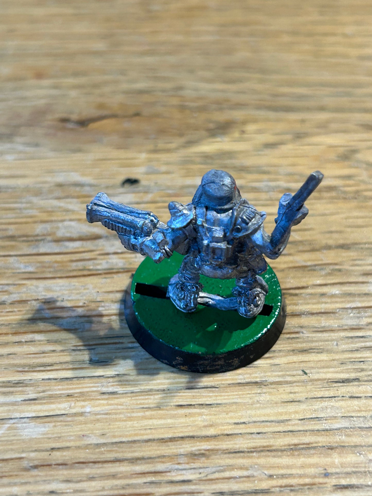 ERT06 Space Goblin / Gretchin with Sawn-Off Rogue Trader Citadel Metal 40k (metal has some wear)