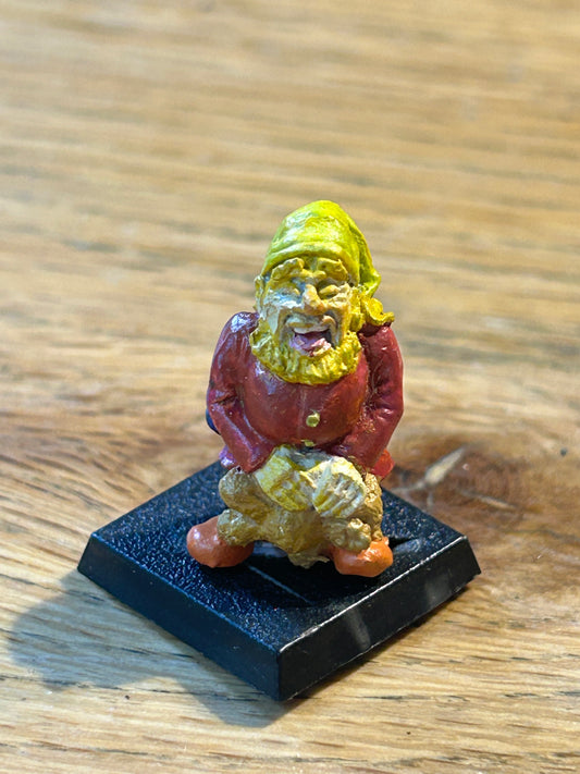 Warhammer Citadel 80s D7 D6 0309 Off To Bed Dwarf Teddy