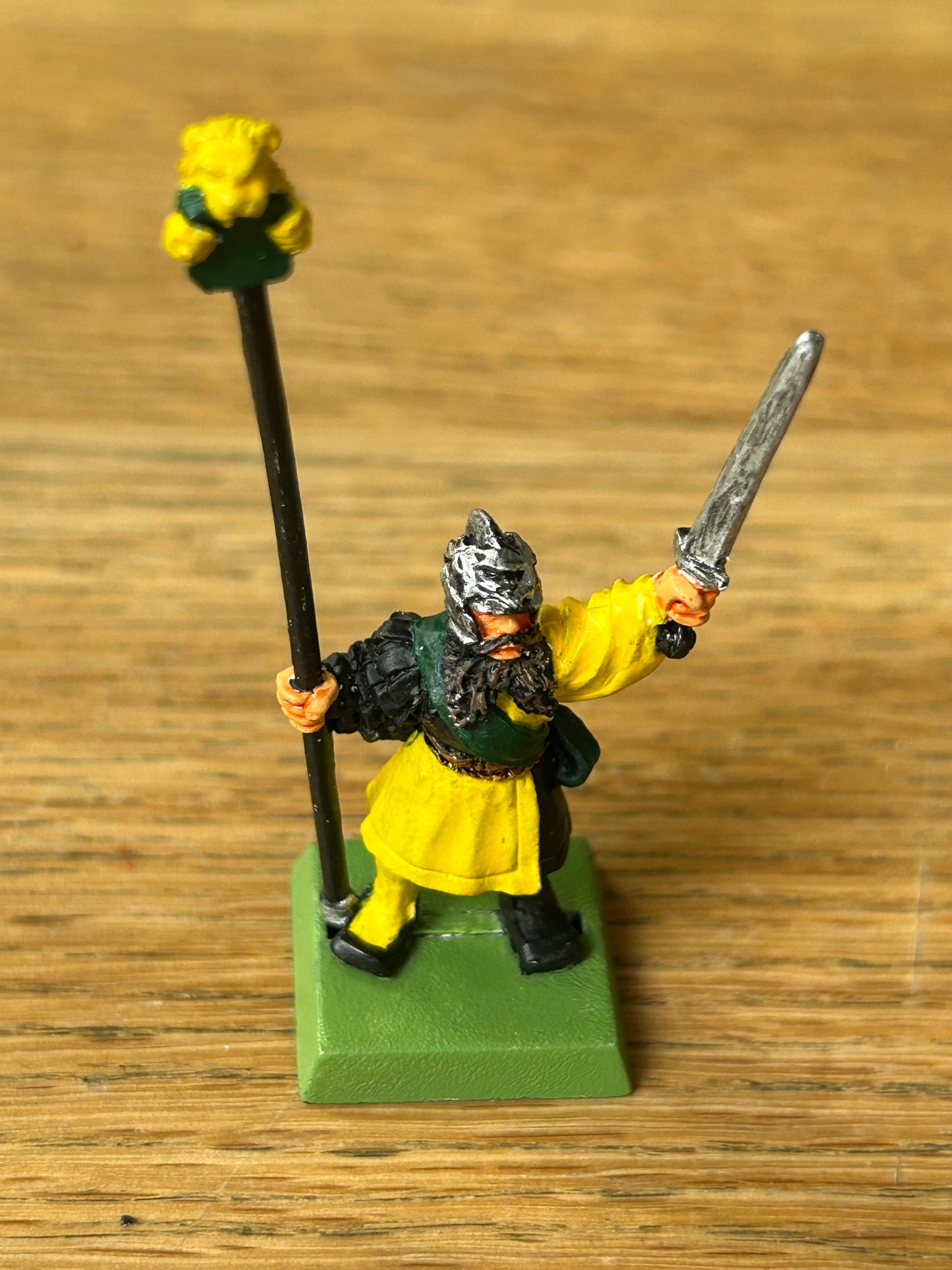Warhammer Fantasy Old World Empire State Troopers standard bearer metal