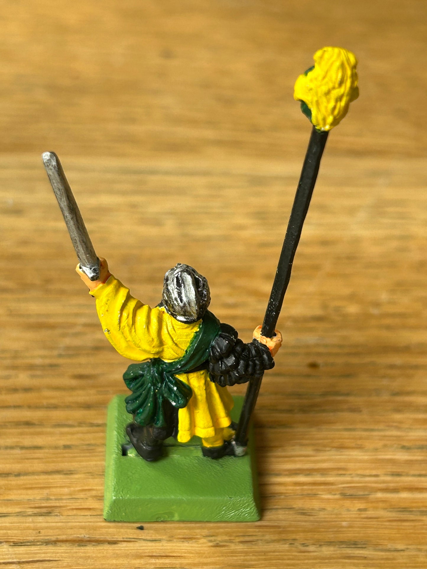 Warhammer Fantasy Old World Empire State Troopers standard bearer metal