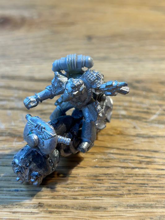 Warhammer 40k Rogue Trader tech marine On Bike OOP