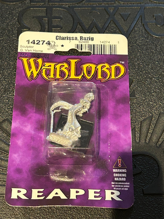 Reaper Warlord 14274 Clarissa Banshee Razig Mage Ghost Witch Elemental Naiad D&D