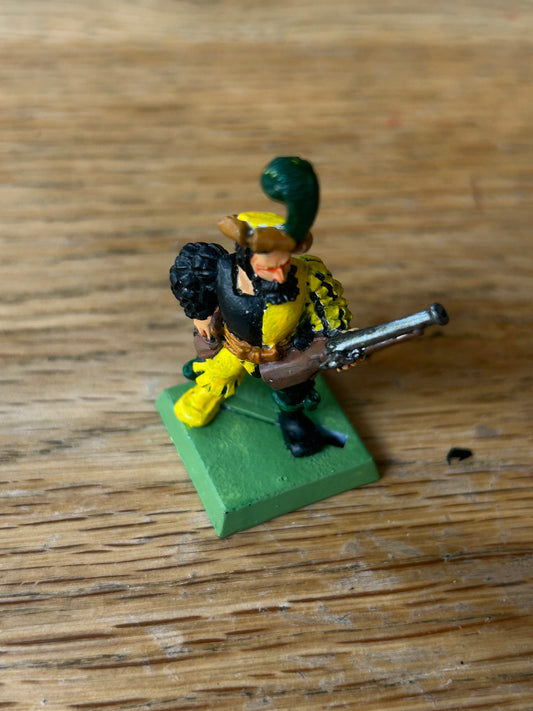 Warhammer fantasy old world empire hand gunner metal early 90’s handgunner