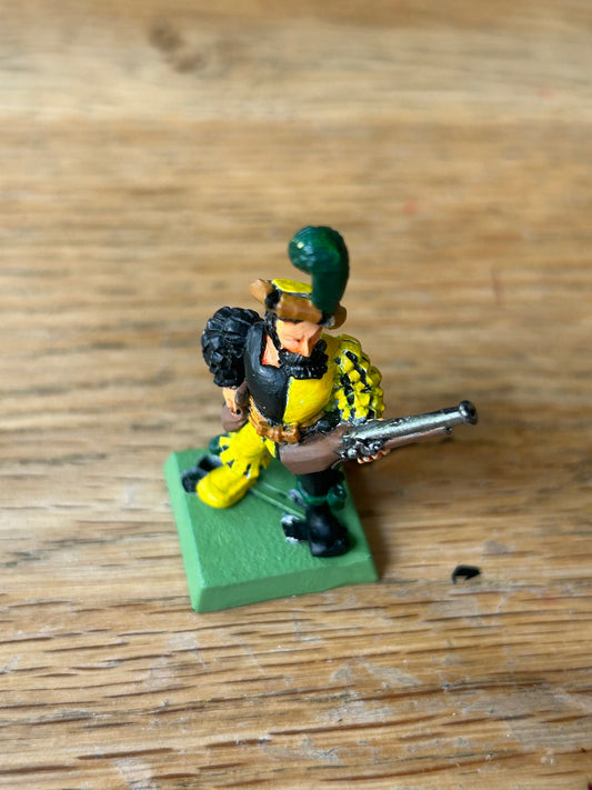 Warhammer fantasy old world empire hand gunner metal early 90’s handgunner
