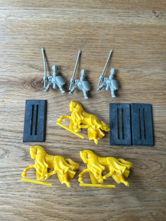 Warhammer fantasy battle masters empire knights x 3