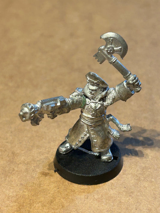 Warhammer 40k Commissar metal imperial guard