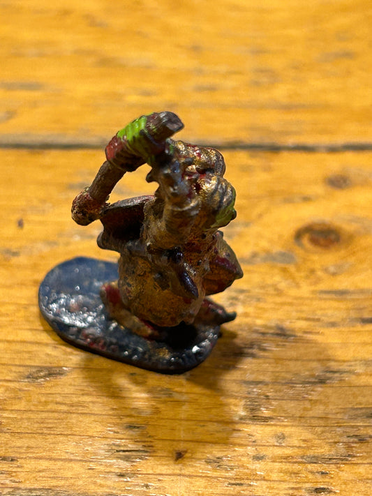 Citadel Warhammer 80s pre-slotta C10 Half Orc cleric