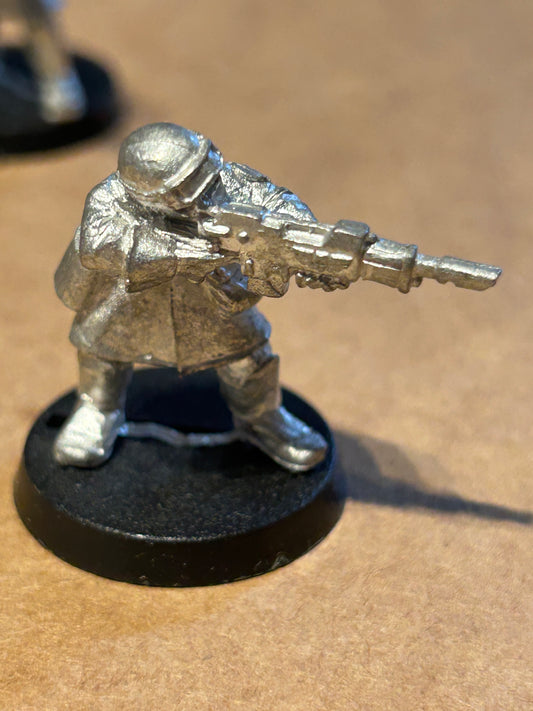 Citadel Warhammer classic 40K Imperial Guard Steel Legion trooper