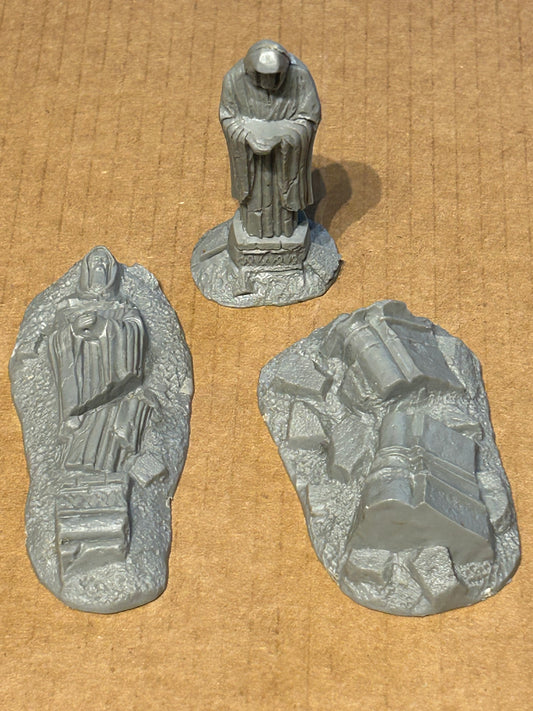 TERRAIN SCENERY SIEGE MINE RUIN pieces x3  LORD OF THE RINGS THE HOBBIT MINIATURES LOTR