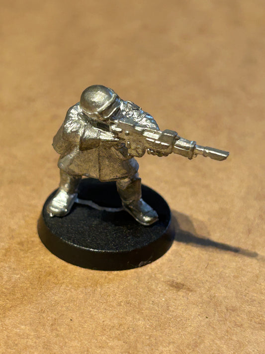 Citadel Warhammer classic 40K Imperial Guard Steel Legion trooper