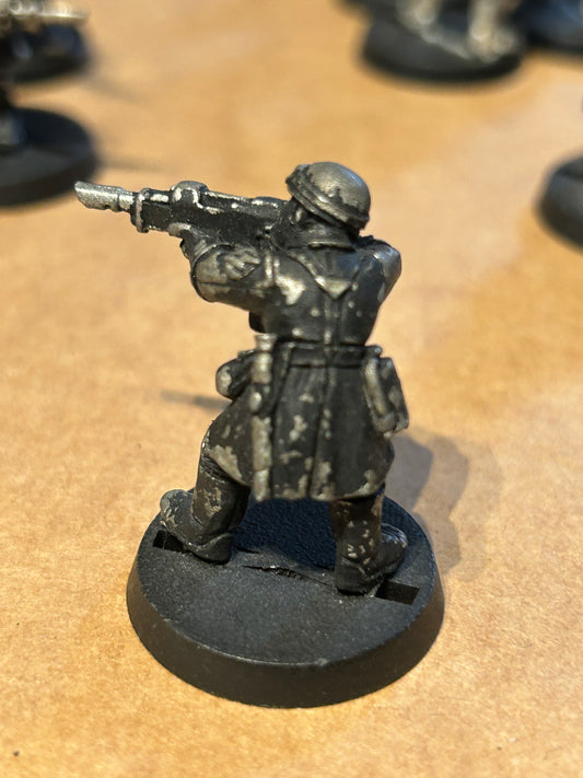 Citadel Warhammer classic 40K Imperial Guard Steel Legion trooper