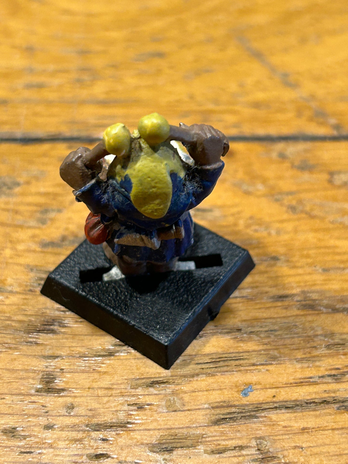 Imperial Dwarf Command Group Glumm Musician D5 Drummer Citadel Metal 80s