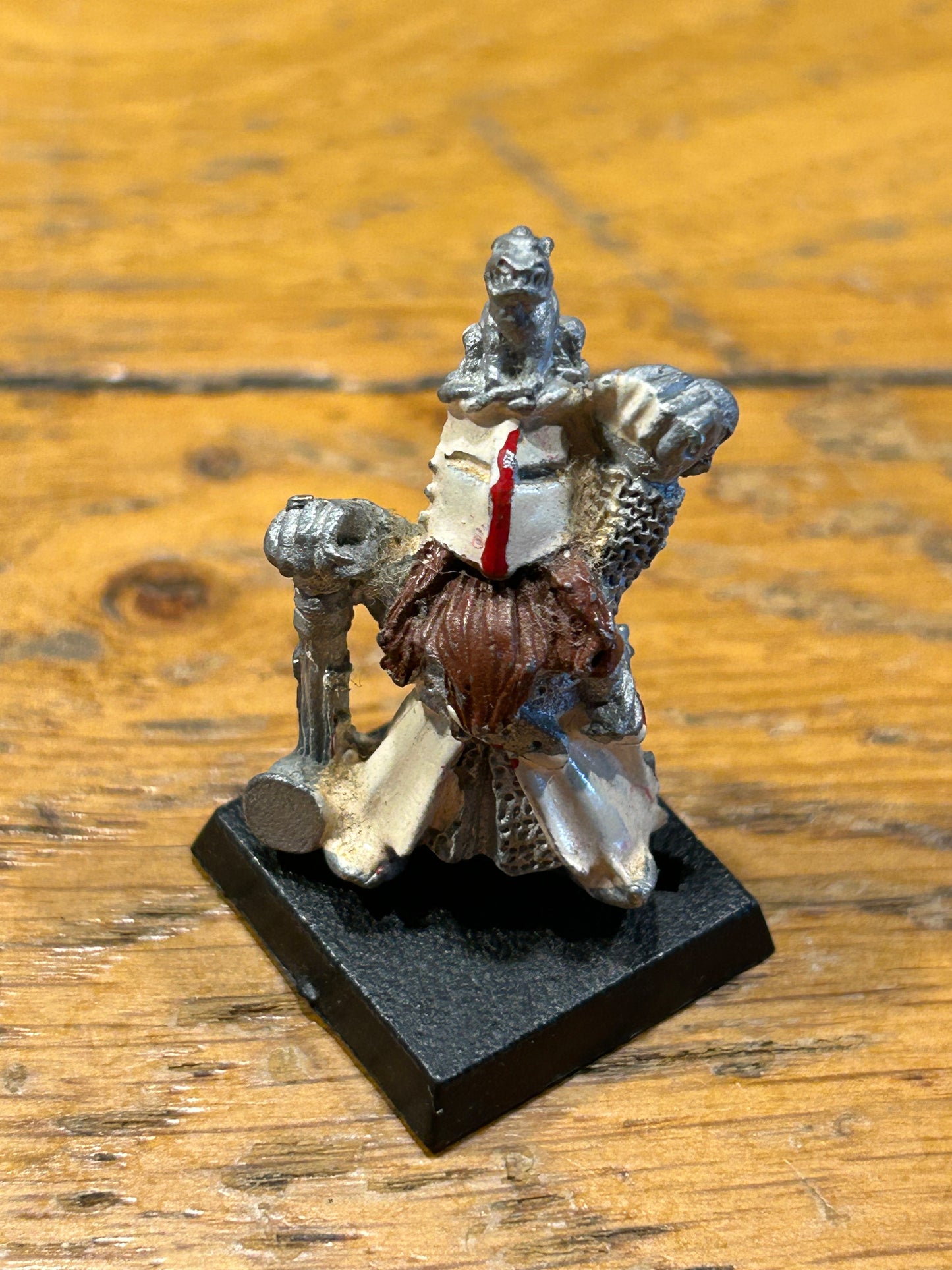 1987 Imperial Dwarf Command D5 CG-09 Sir Donald the Quail Hero Warhammer
