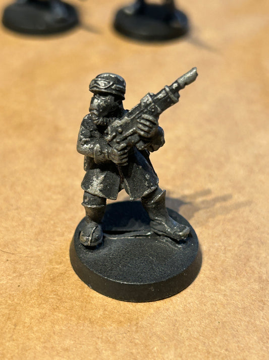 Citadel Warhammer classic 40K Imperial Guard Steel Legion trooper