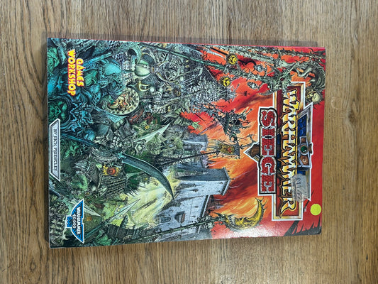 GAMES WORKSHOP CITADEL MINIATURES WARHAMMER SIEGE RULEBOOK SOFTCOVER