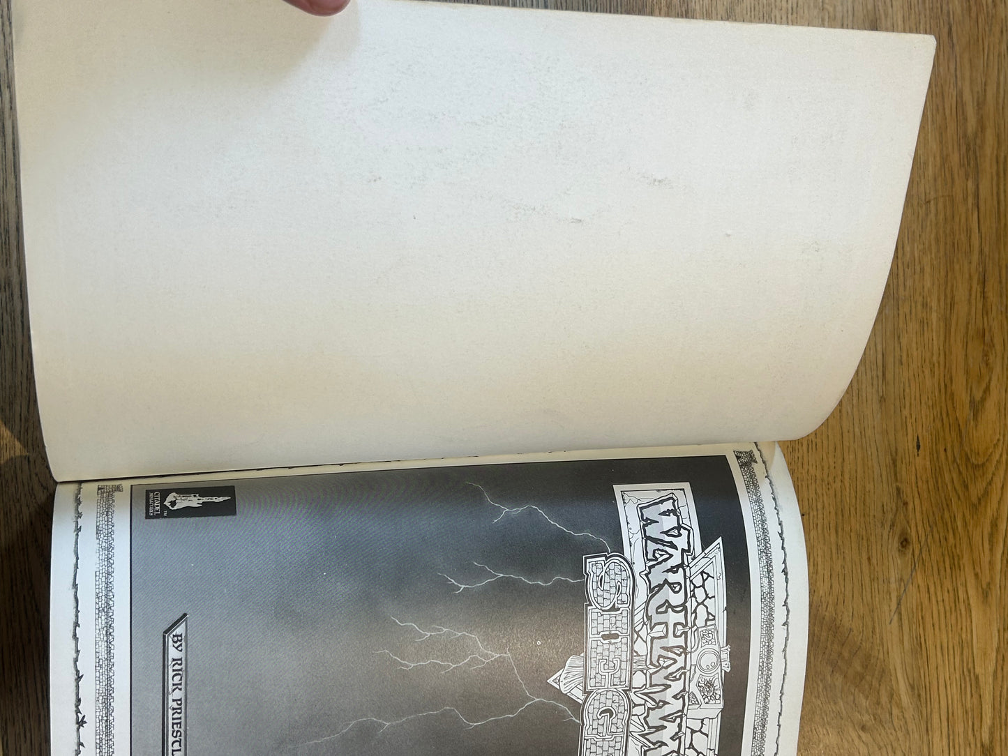 GAMES WORKSHOP CITADEL MINIATURES WARHAMMER SIEGE RULEBOOK SOFTCOVER