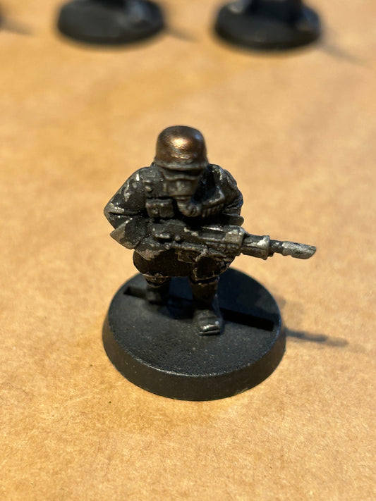 Citadel Warhammer classic 40K Imperial Guard Steel Legion trooper