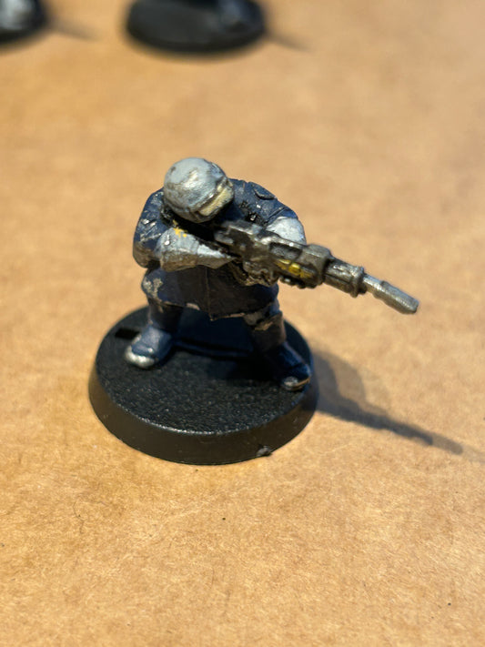 Citadel Warhammer classic 40K Imperial Guard Steel Legion trooper