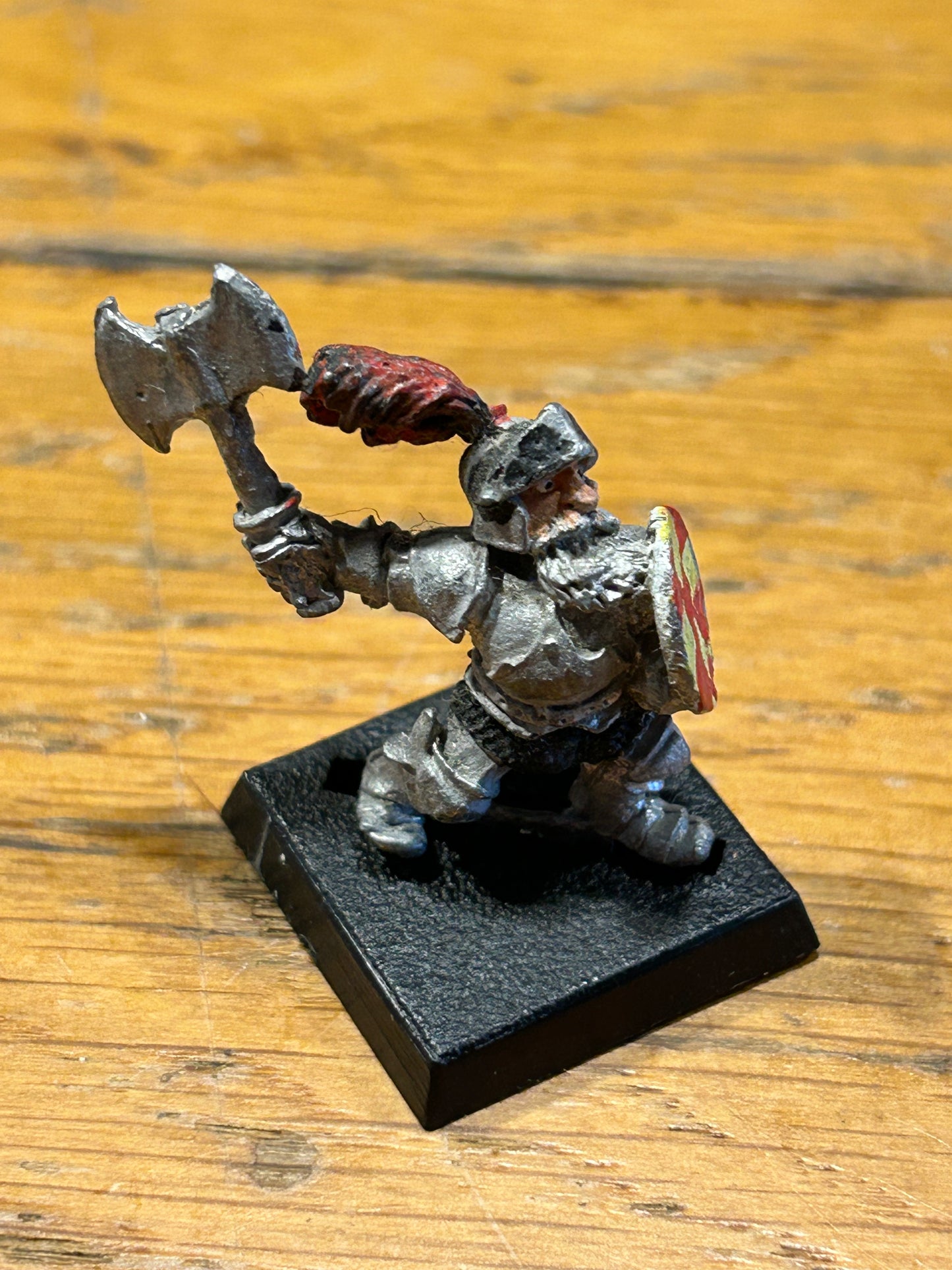 Warhammer fantasy Citadel Imperial Dwarf Lord Knight - Metal