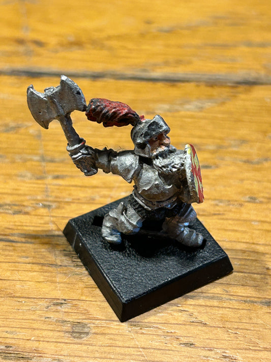 Warhammer fantasy Citadel Imperial Dwarf Lord Knight - Metal