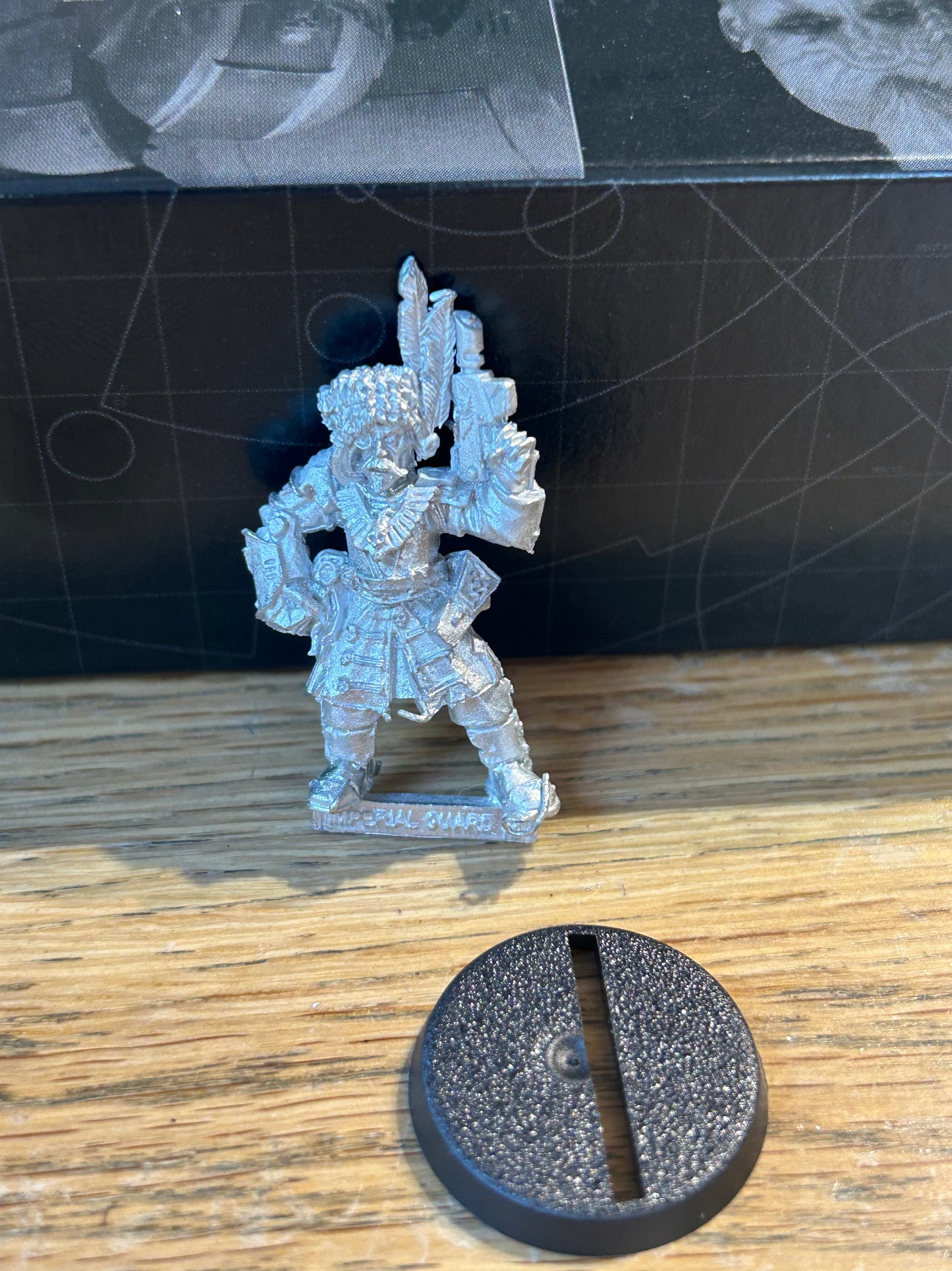 Warhammer 40k Vostroyan Firstborn commander with powerfist Metal OOP Imperial Guard GW