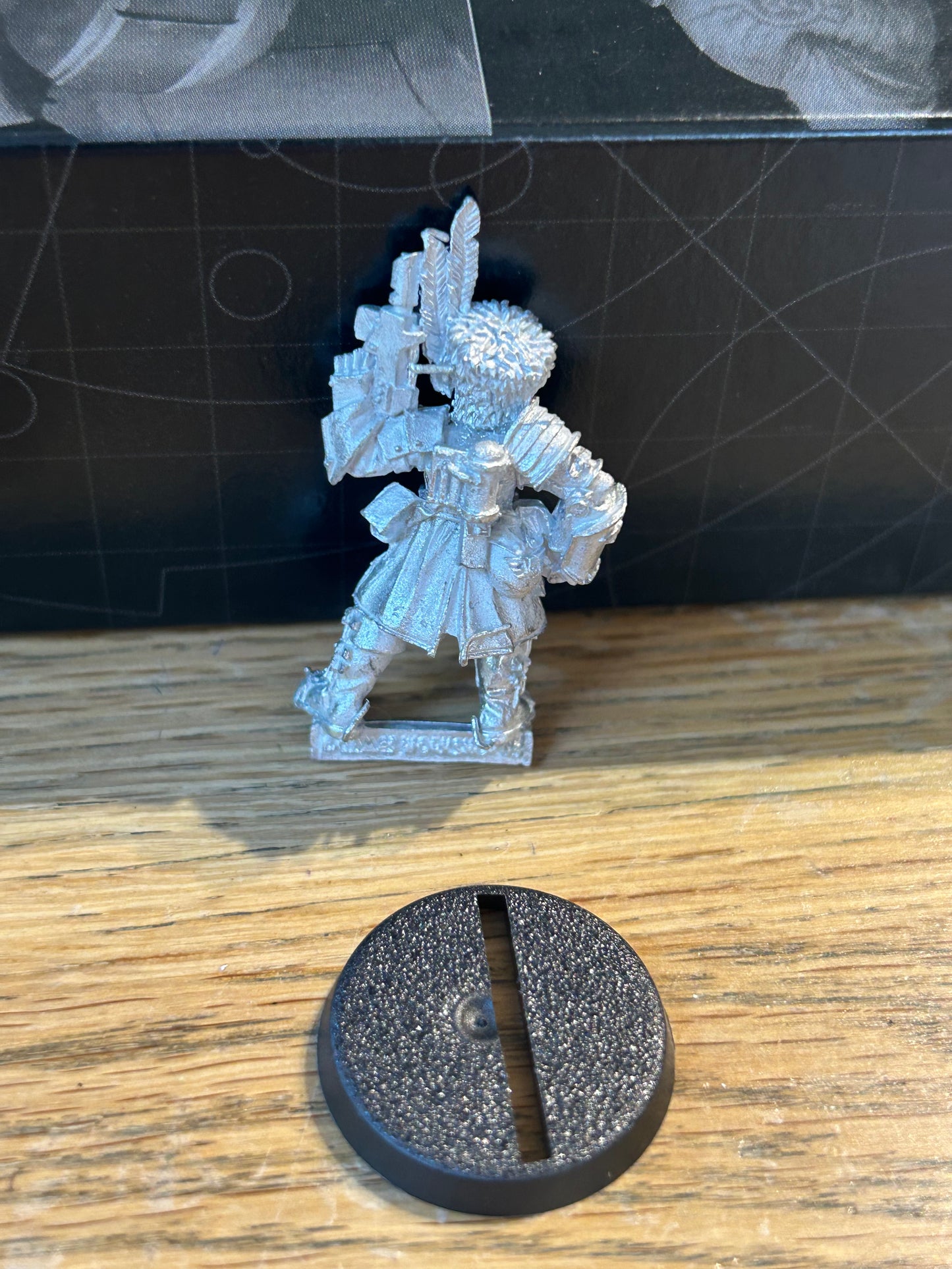 Warhammer 40k Vostroyan Firstborn commander with powerfist Metal OOP Imperial Guard GW
