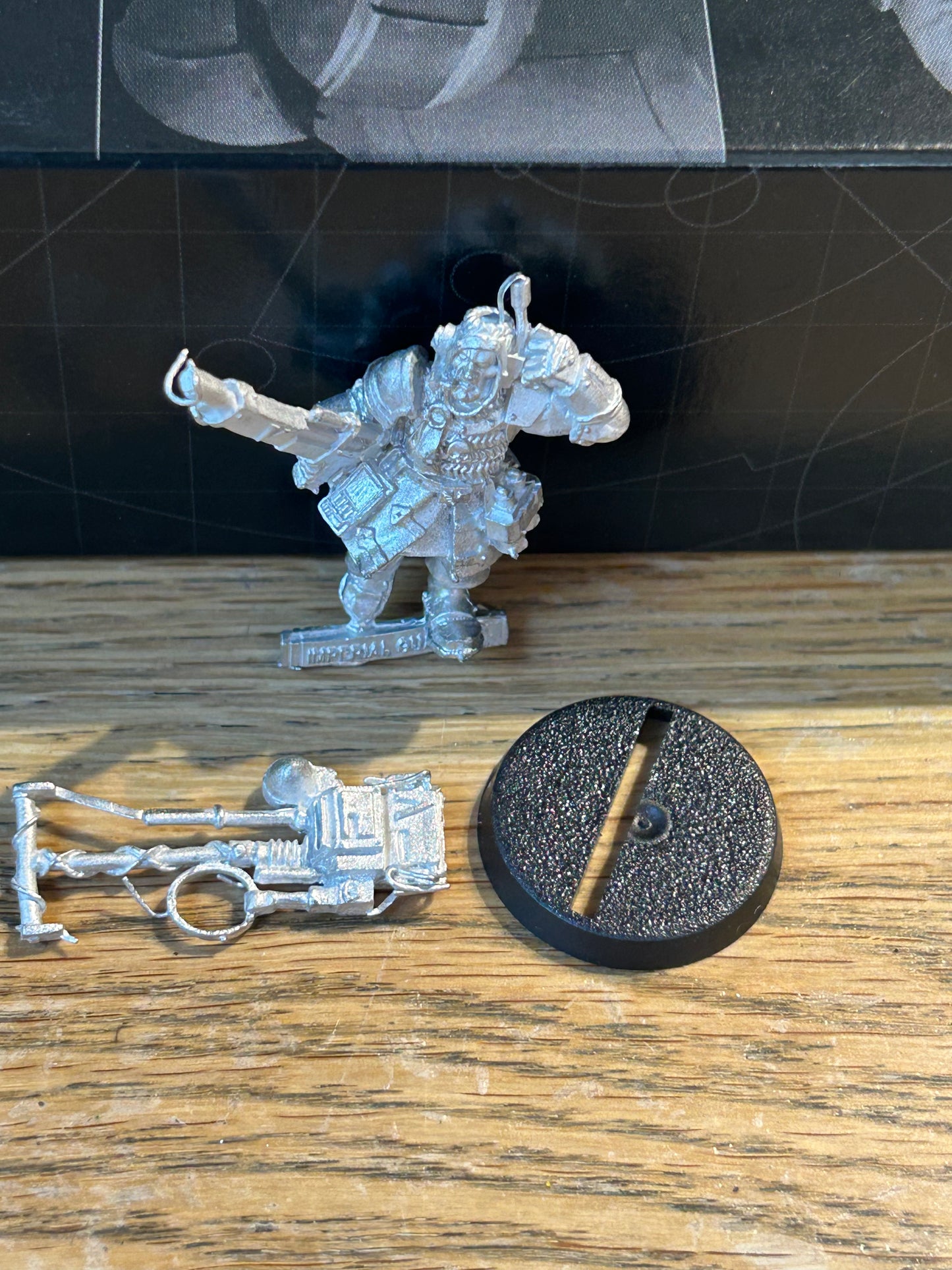 Warhammer 40k Vostroyan Firstborn Vox Caster Metal Imperial Guard GW