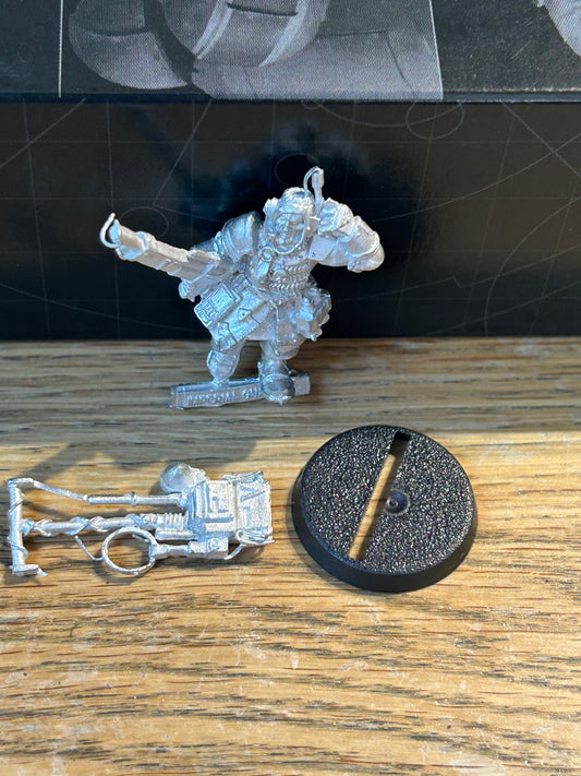 Warhammer 40k Vostroyan Firstborn Vox Caster Metal Imperial Guard GW