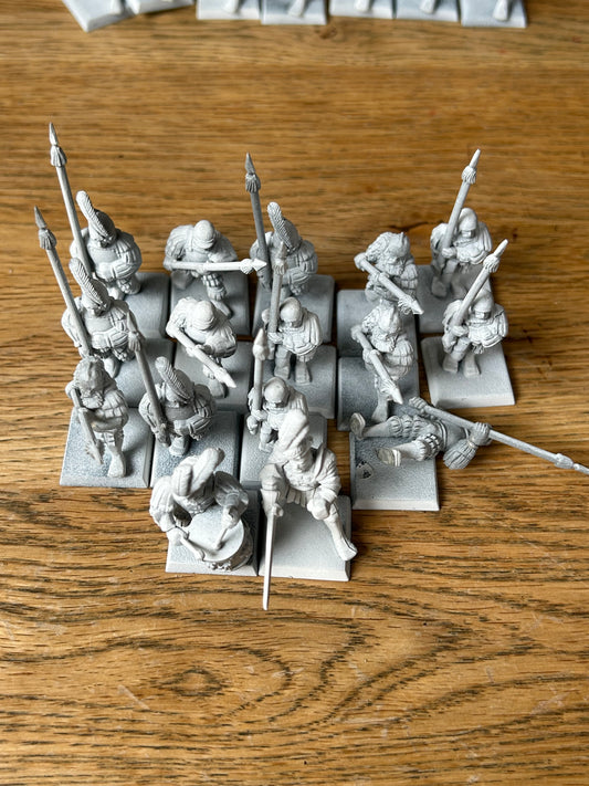 Warhammer Fantasy, Empire,  Spearmen x16 Plastic , 6th Edition