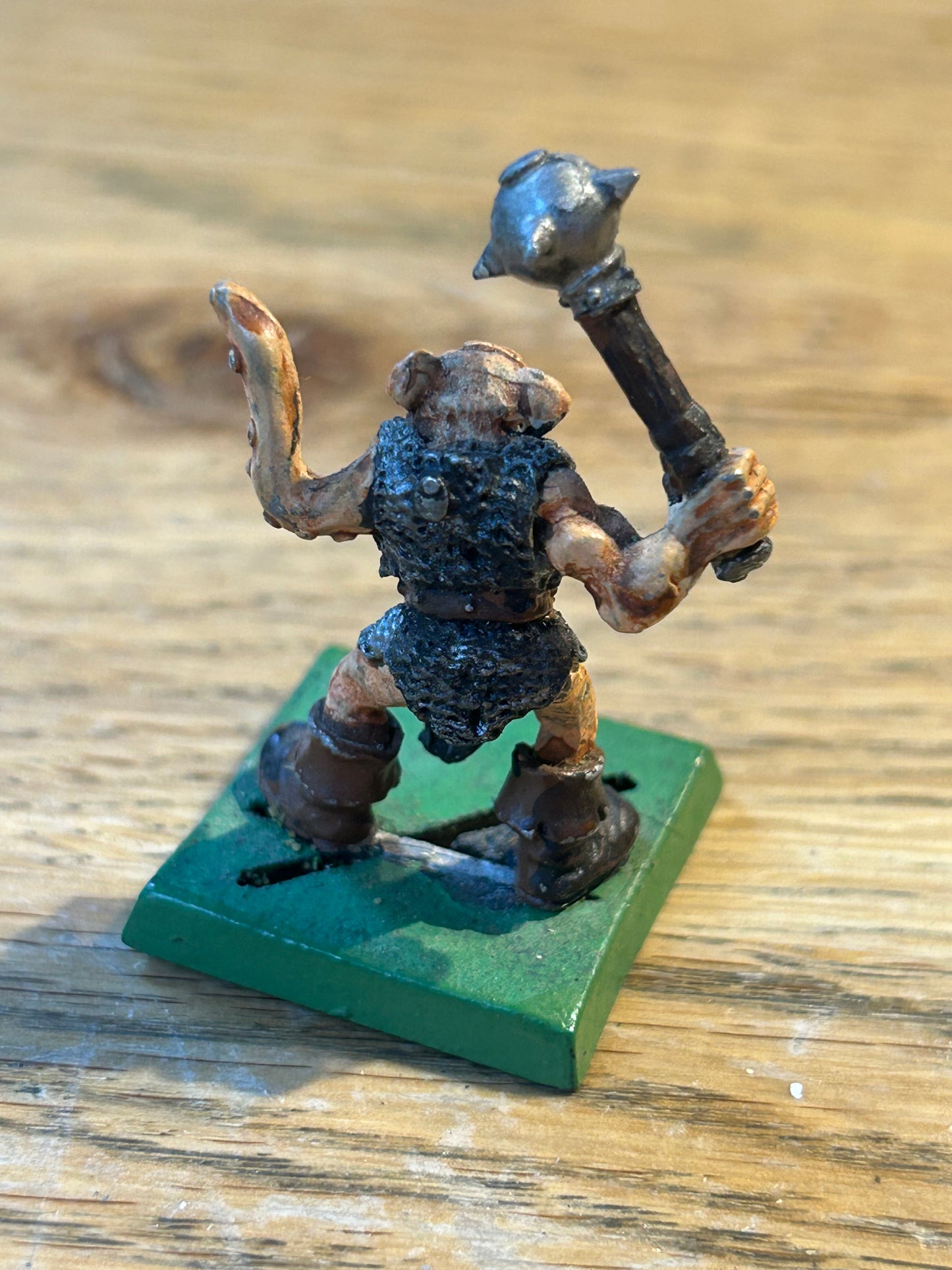 Warhammer Realm Of Chaos Beastman Khorne Mace Jes Goodwin Dog Metal Citadel
