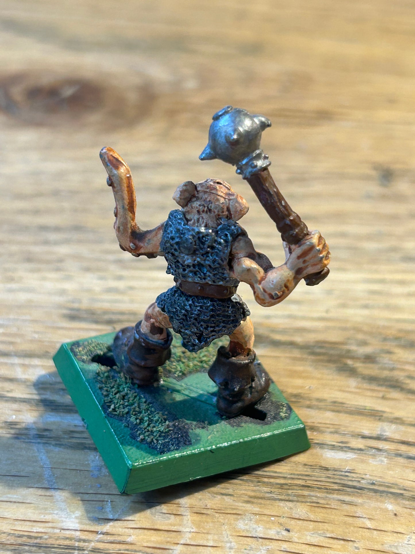 Warhammer Realm Of Chaos Beastman Khorne Mace Jes Goodwin Dog Metal Citadel