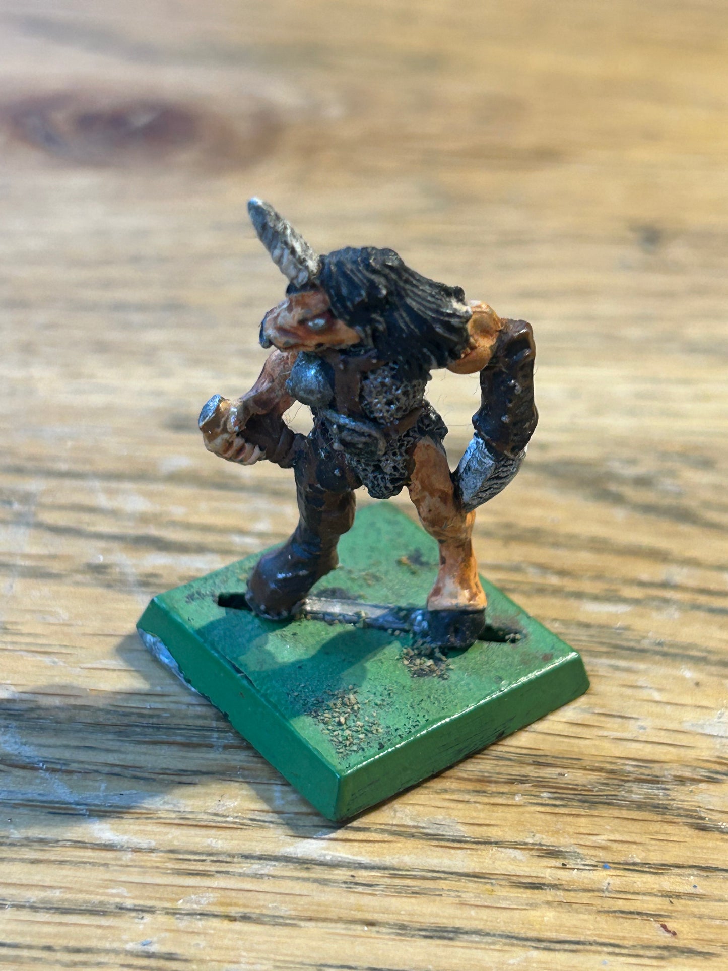 Warhammer Fantasy Old World Beasts Of chaos Slaanesh Beastman Claw Metal (missing the scepter)