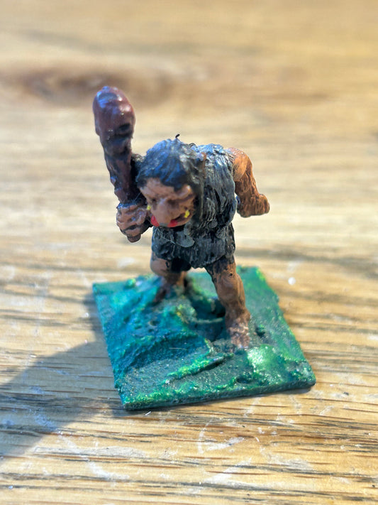 Citadel Runequest Box 3 Cave Troll w. Club Warhammer D&D pre slotta