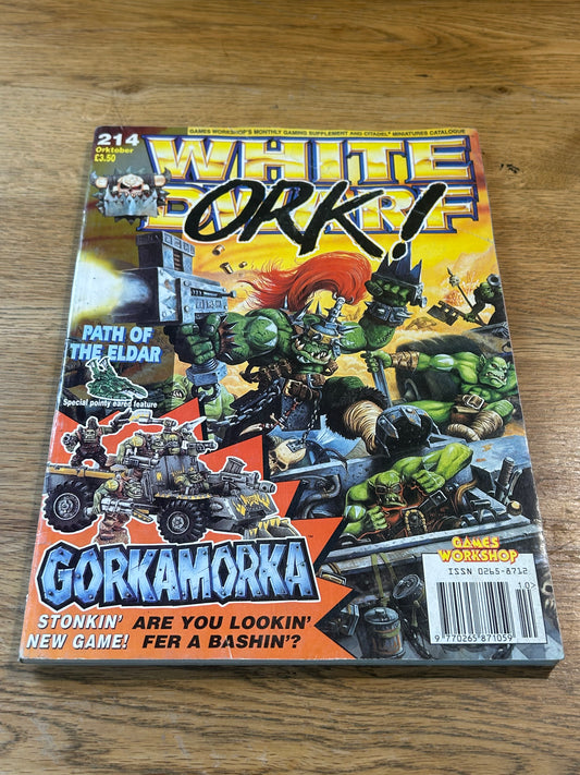 White dwarf issue 214 (includes card insert)