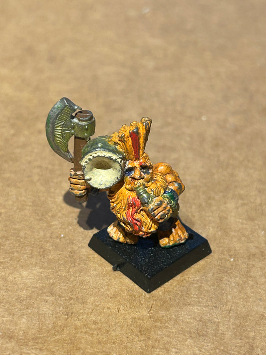 Citadel Warhammer fantasy 90s Dwarf Troll Slayer Command Musician