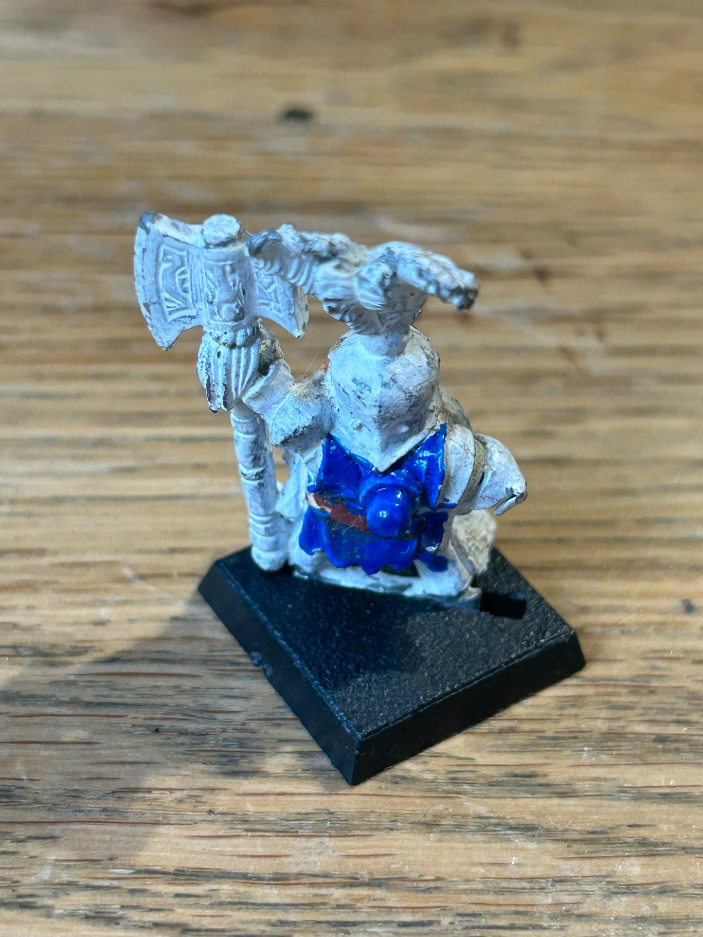 Warhammer Fantasy Battles Borri Forkbeard dragon company champion Metal OOP