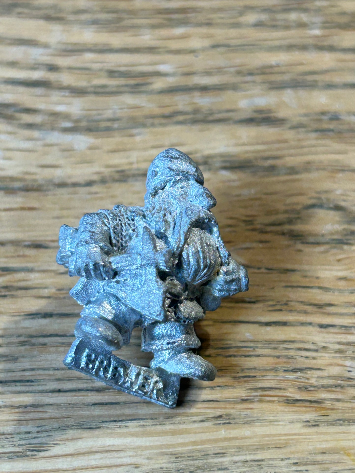Warhammer fantasy dwarfs bugman’s rangers dwarf trooper (metal has darkened a bit)