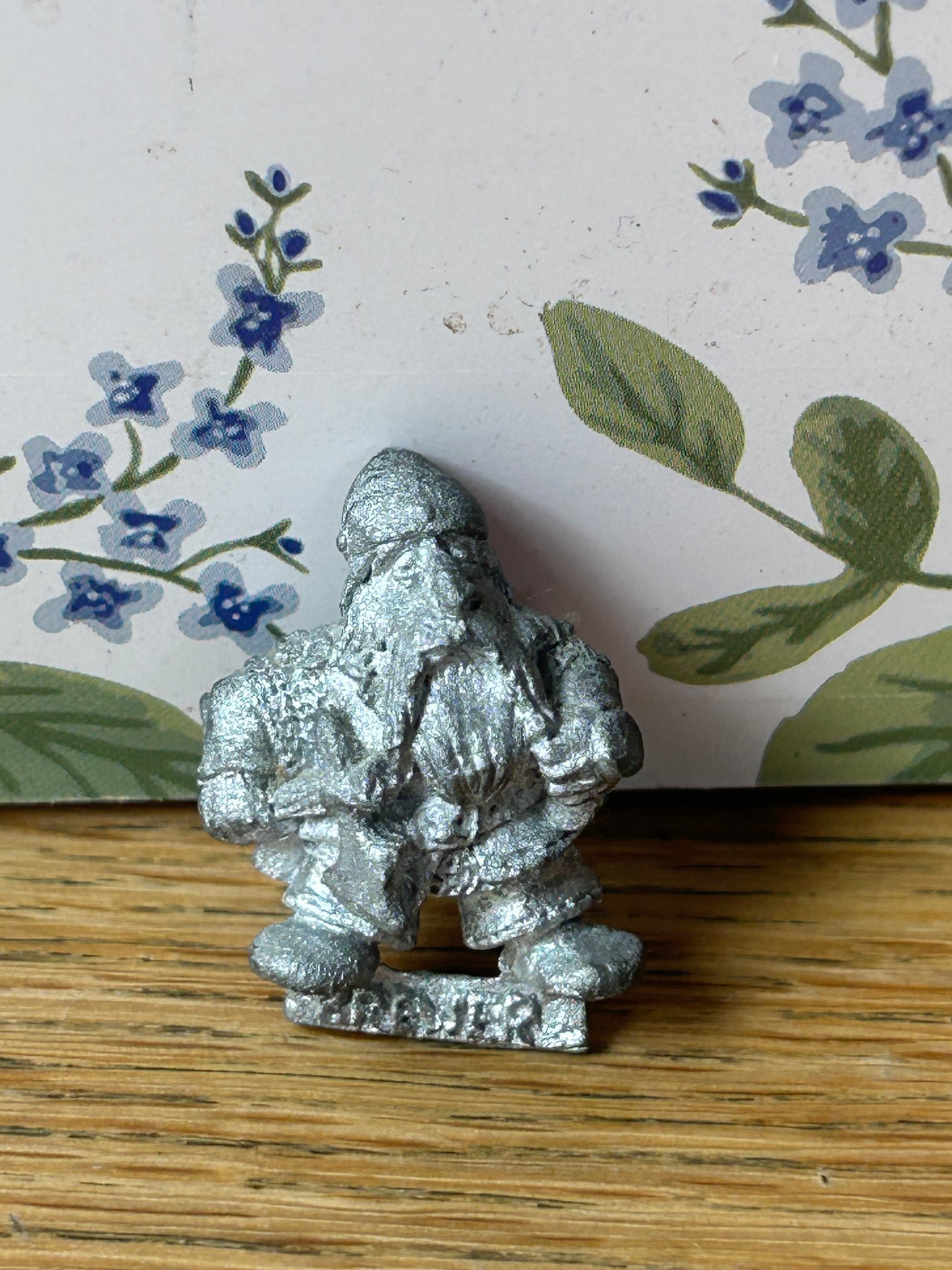 Warhammer fantasy dwarfs bugman’s rangers dwarf trooper (metal has darkened a bit)