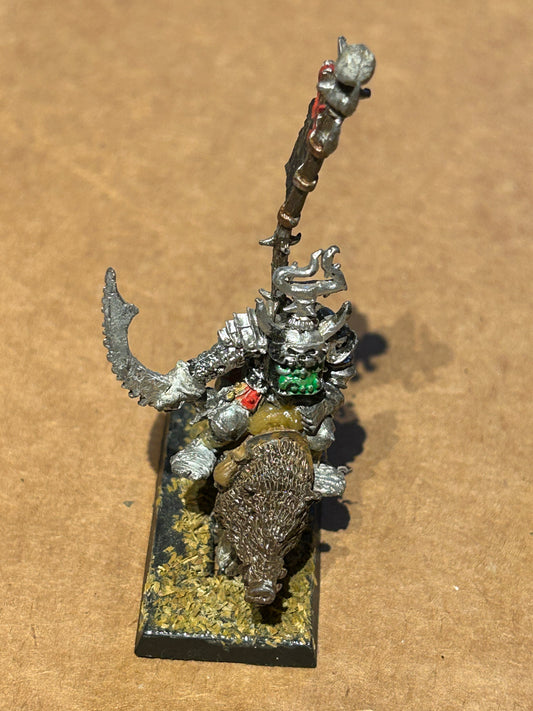 Warhammer Orc Grimdak Skullhelm Gruntas N Snortas 0505 Kev Adams Metal 1985 OOP