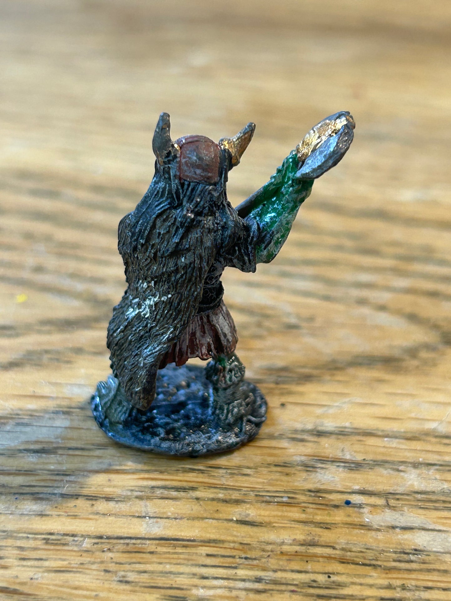 Citadel -  Preslotta - Warhammer fantasy  - C36  - Class Hobgoblin warrior with double handed axe - 1984