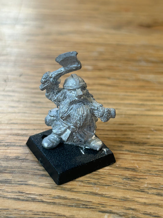 1987 Dwarf Adventurer 0305 23 D4 Balcony Kryss Citadel Warhammer Army Dwarven GW