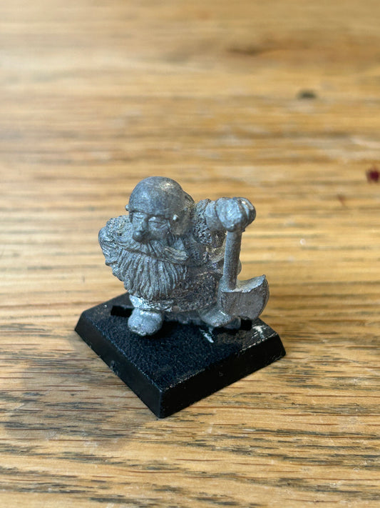 1985 Dwarf Adventurer 0306 31 D4 Dimzad Stoutheart Citadel Warhammer Army AD&D