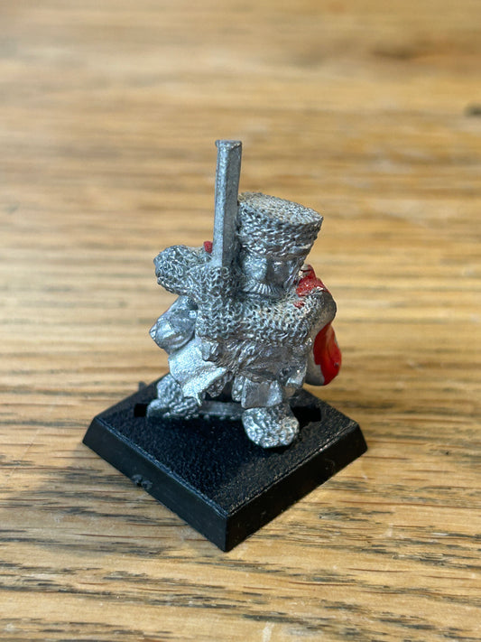 1987 Imperial Dwarf 0308 03 Bolsh Orc Cleaver Command Group Champion Warhammer