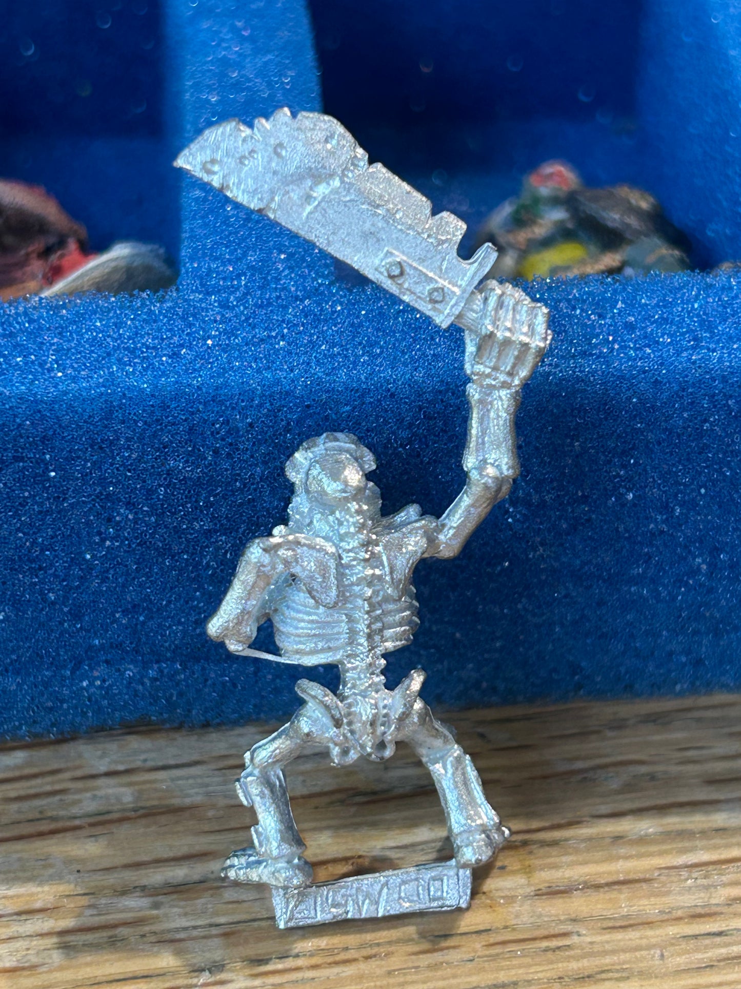 Vintage Warhammer Dogs of War Cursed Company 'Orc' Skeleton Metal