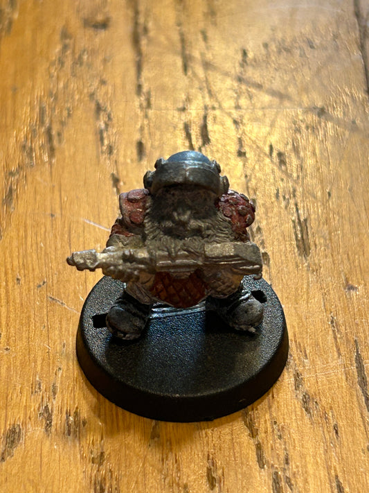 Warhammer 40k Rogue Trader squat brethren with lasgun 1010/6
