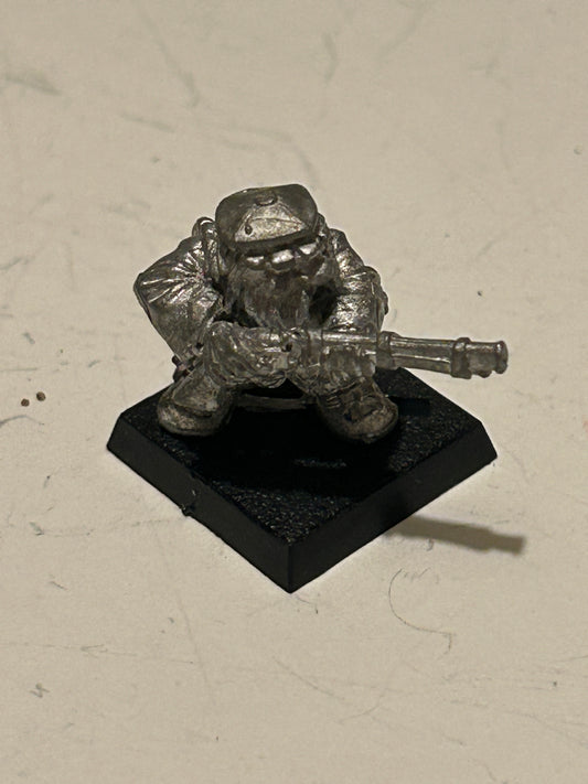 Citadel Warhammer fantasy 90s Marauder Dwarf MM15 arqubusier