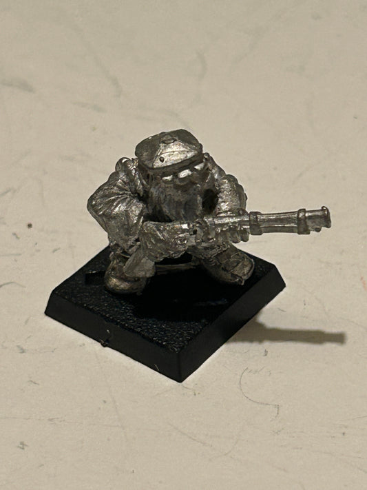 Citadel Warhammer fantasy 90s Marauder Dwarf MM15 arqubusier