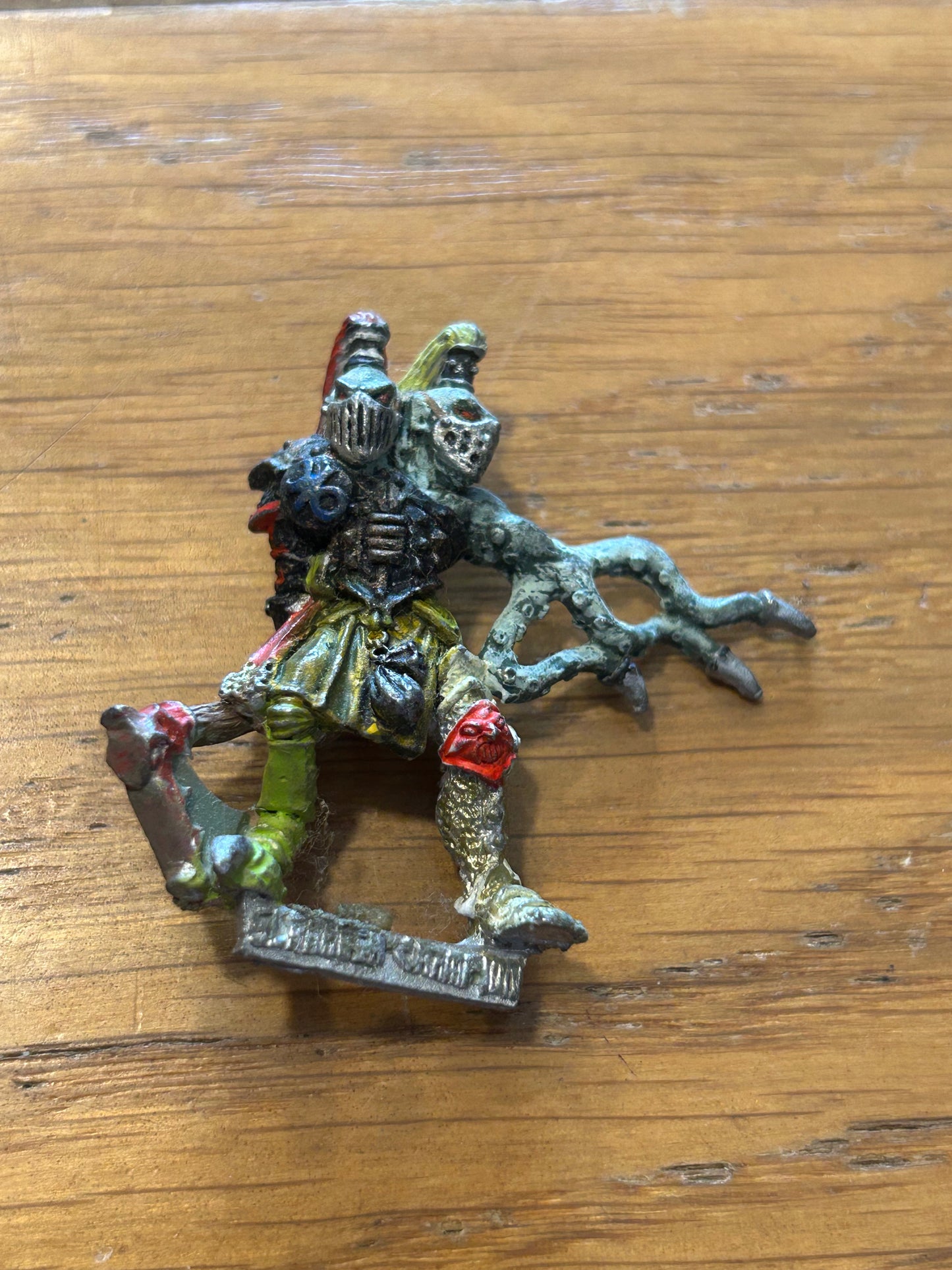 Realm Of Chaos Champion Of Slaanesh Tentacle Arm Metal Citadel 80s