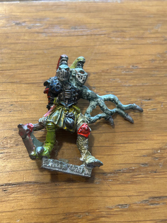 Realm Of Chaos Champion Of Slaanesh Tentacle Arm Metal Citadel 80s